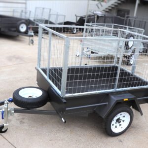 7×4 medium duty smooth floor cage trailer | 3ft cage trailer for sale in melbourne