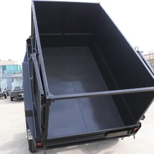 8×5 heavy duty hydraulic tipper box trailer 3.5 ton gvm | high sides | 3ft side panels – melbourne victoria3500 kg gvm