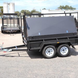8×5 heavy duty tandem tradesman trailer | 2000kg gvm | 900mm toolbox top | tradie top trailers for sale