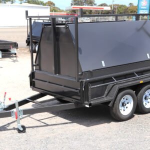 8×5 heavy duty tandem tradesman trailer | 2000kg gvm | 900mm toolbox top | tradie top trailers for sale