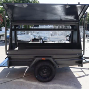 7×5 commercial heavy duty tradesman trailer | 900mm tradesman top | tradie top trailer for sale